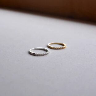 cubic zirconiaリング